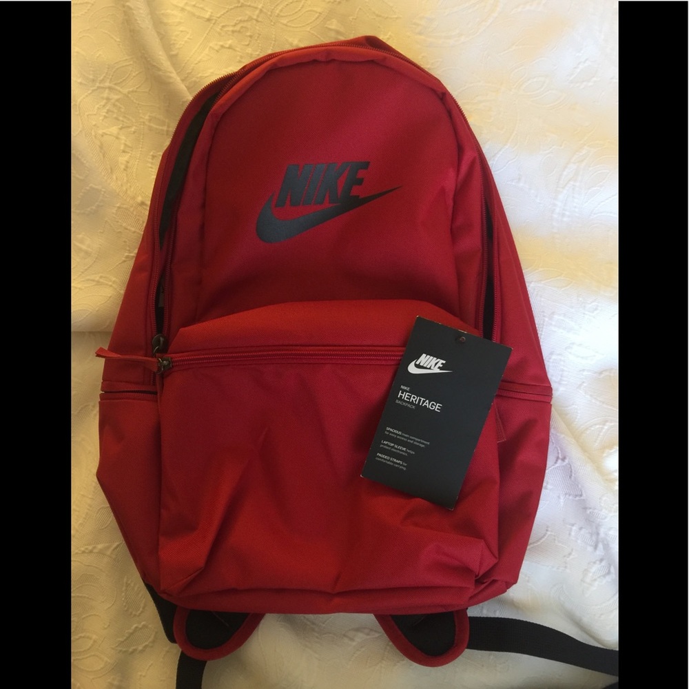 Red Nike Heritage Backpack 🎒 NWT